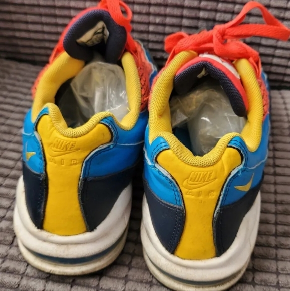 Nike Air Max 95 Boys Shoes Bright Crimson Amarillo 6 uk spiderman colourway - Picture 4 of 8